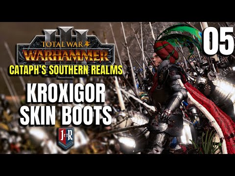 KROXIGOR SKIN BOOTS - The East Ind Company - Cataph's Southern Realms - Total War: Warhammer 3 - 5