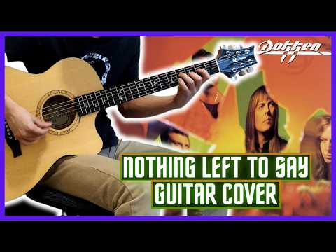 Tab - Nothing Left to Say from Dokken