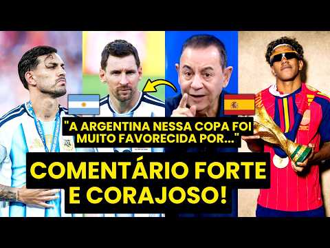“A JUSTIÇA FOI FEITA! A ARGENTINA nessa COPA foi MUITO FAVORECIDA por…” FLAVIO POLEMIZA após COPA!