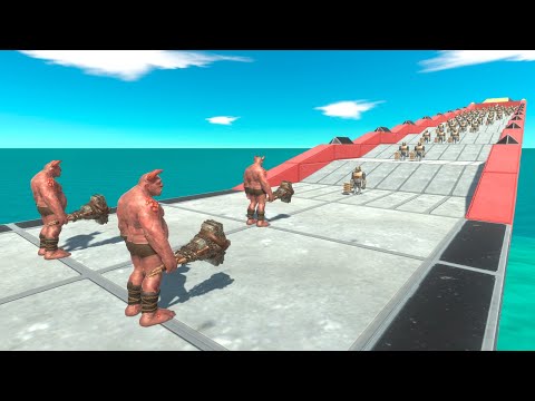 Ogre Lord vs Ghor Hammer - Animal Revolt Battle Simulator
