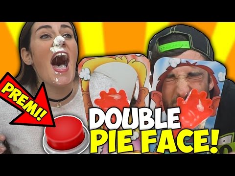 HUMILIATED BY MY GIRLFRIEND! - PIE FACE SHOWDOWN CHALLENGE!