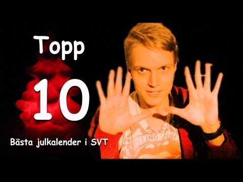 Topp 10 bästa julkalender i SVT