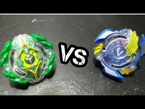 ANIME BATTLE: Yugo VS Valt -  Yeager Ygddrasil .G.G VS Victory Valtryek .B.V | Beyblade Burst