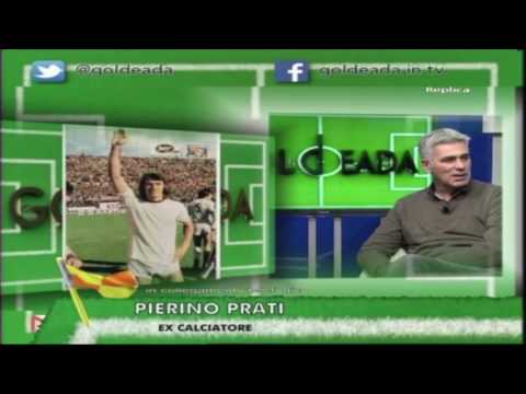 Pierino Prati a Goldeada vigilia Derby Lazio-Roma 04.12.2016