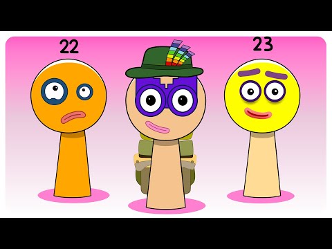 Sprunki OC Numberblocks 21, 22, 23 | Compilation Incredibox #sprunki #incredibox #numberblocks