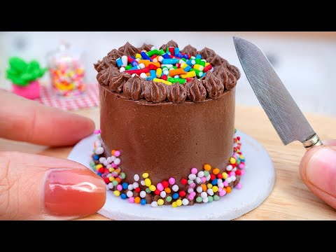 Rainbow KitKat Cake 🌈 | Satisfying Miniature AMAZING Chocolate Cake Decorating 🎂 Sonu Agvan