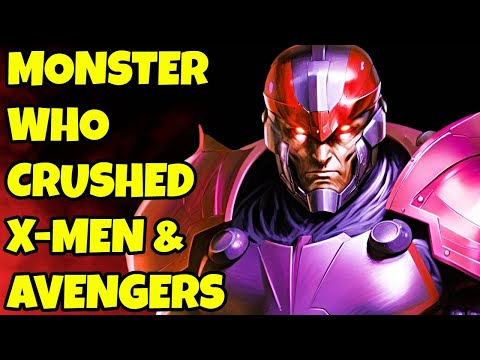 Onslaught Explored - A Leviathan Super Villain Formed By Professor X's Repressed Evil Thoughts