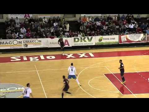Umacon Zaragoza 8-4 FC Barcelona / Campeonato Espanhol 2012/13 - 16° Jornada