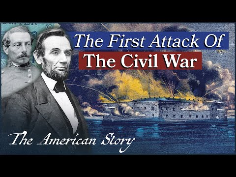 Attack On Fort Sumter: The Official Start Of The American Civil War | Ep 2 | The American Story