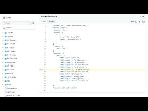 SPE Chapter 05 - Autoload: PSR-4 Autoloading with Composer