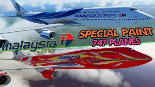 Malaysia Airlines B747-8I Livery Pack (no nmirror) video
