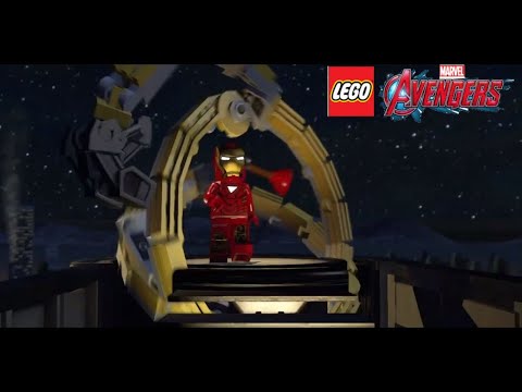 🤖LEGO MARVEL's Avengers -Start Scene- #IRON MAN #Agent Colson 🦅