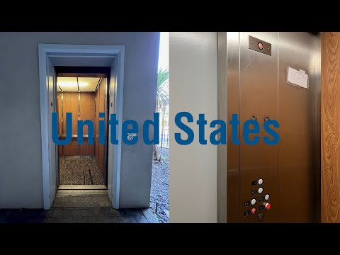 United States Circle Button Hydraulic Elevator - Quail Lakes Plaza - Stockton, CA