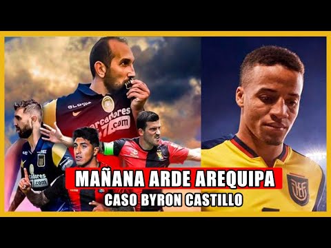 ARDE AREQUIPA: #ALIANZALIMA Y #MELGAR# QUIEREN LA COPA│#BYRONCASTILLO SI VA