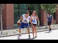 Klay Thompson Plays Basketball with Strangers.