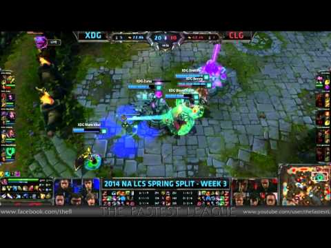 XDG win against CLG - NA SPRING SPLIT WEEK 3