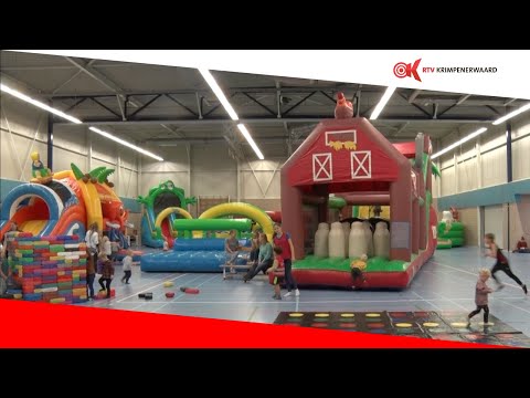 Springparadijs in Sporthal de Waard