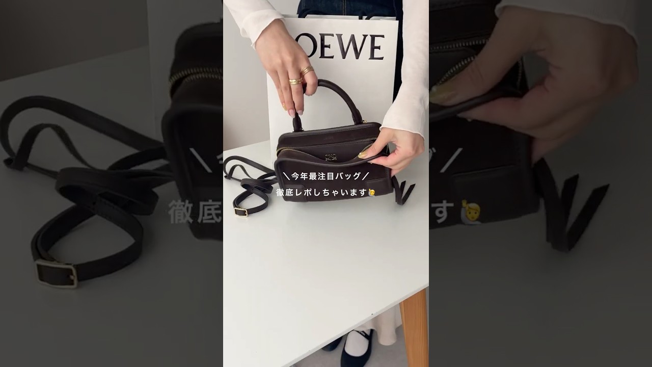 LOEWEの新作「アマソナ180」もうチェックした？👀  #shorts #bag #バッグ #loewe