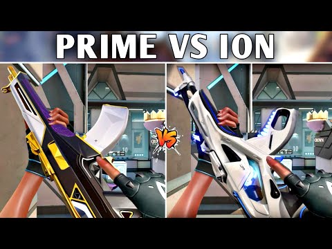 PRIME Vandal VS ION Vandal Comparison || Which One Is The Best Vandal Skin In Valorant