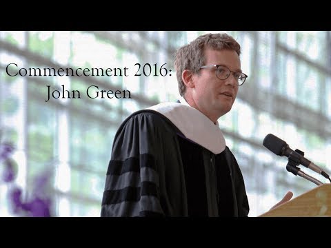 Proslov Johna Greena na Kenyon College