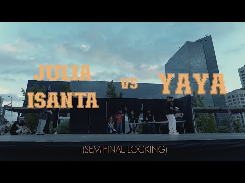 JULIA ISANTA vs YAYA - SEMIFINAL 1vs1 LOCKING | BE SOUL BATTLES 2021