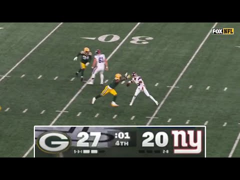 Packers vs. Giants CRAZY ENDING!