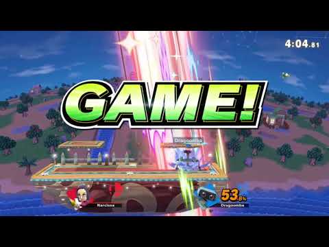 Narcissa (Mii Gunner) vs Dragoomba (R.O.B.)