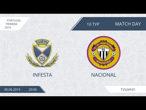 AFL19. Portugal. Primera. Day 10. Infesta - Nacional