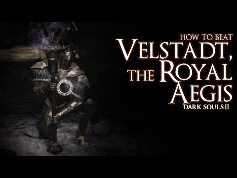 How to Beat Velstadt, the Royal Aegis boss - Dark Souls 2
