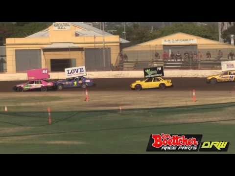 Super Stockers - Heat 1 - Rockhampton Speedway - 18.02.2017