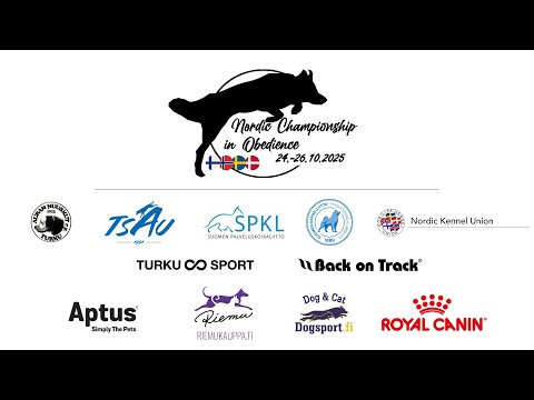 Nordic Championship in Obedience 2025 Sunday