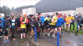 preview picture of video 'Most mud I ever saw: Trail des Trois Vallees 2014 in Couvin, Belgium'
