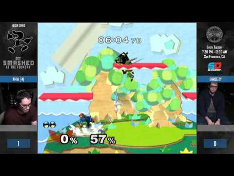 Get Smashed at the Foundry #80 - Loser Semis: NMW (C. Falcon) vs Bardeezy (Marth)