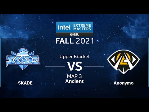 CS:GO - Anonymo vs. SKADE [Ancient] Map 3 - IEM Fall Closed Qualifiers 2021 - Europe - Upper Bracket
