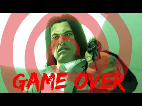 Yakuza 4 but it's the ending to a low budget hit horror movie from 2004