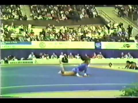 3rd T GDR Martina Jentsch FX - 1985 World Gymnastics Championships 9.800