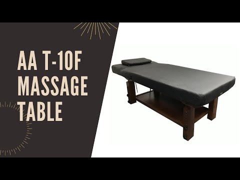 AA T-10F series Durable Anti-scratch wood frame Massage table