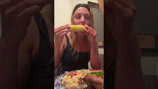 Making redneck cooler corn 🌽🌽 how funny hahaha #recipe #easyrecipes #quickrecipe