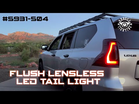 Installation: Flush Lensless LED Tail Lights for 2010-2023 Lexus GX460 and Toyota Prado