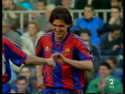FC Barcelona 3 - SD Compostela 0 (Liga 1996/97)