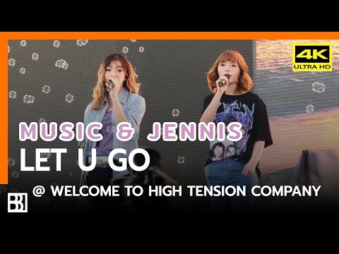 200223 Music Jennis BNK48 - LET U GO @ Welcome to High Tension Company [Fancam 4k60p]