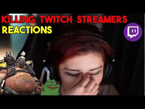 Killing Twitch Streamers with my Roadhog! w/ reactions (Overwatch)