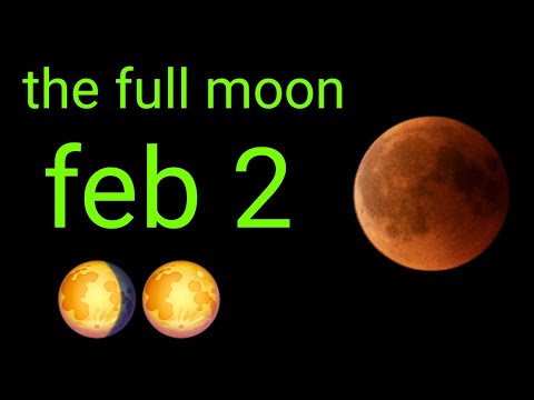 The full moon 2026(release and expression)