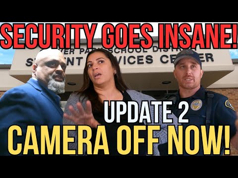 SCHOOL DISTRICT CORRUPTION - NO SERVICE IF RECORDING THE GOVERNMENT - RECORDS REFUSAL!