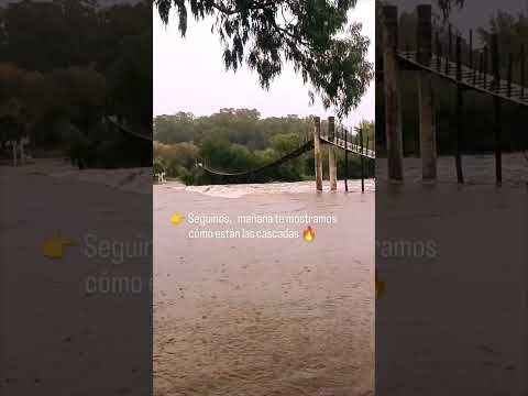 💦🧐👉 Seguinos, mañana te mostramos cómo están las cascadas 🔥#valleeden #tacuarembó #cascada #uruguay
