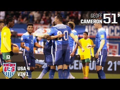 MNT vs. Saint Vincent and the Grenadines: Geoff Cameron Goal - Nov. 13, 2015