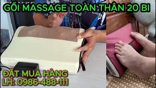 Mẫu Gối Massage Thư Giãn Giảm Đau Mỏi Hiệu Quả – Tốt Nhất Cho Sức Khỏe & Giấc Ngủ