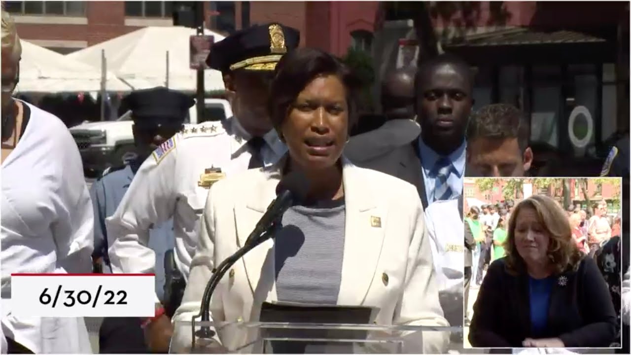 Mayor Bowser Announces Public Safety Preparations Ahead of July Fourth Weekend , 6/30/22