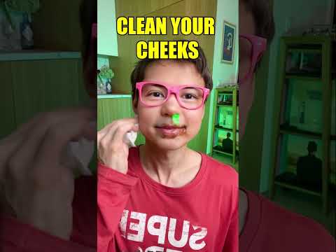 Let's learn How to Wash our Face 🙃💦 #kidsvideo #learning