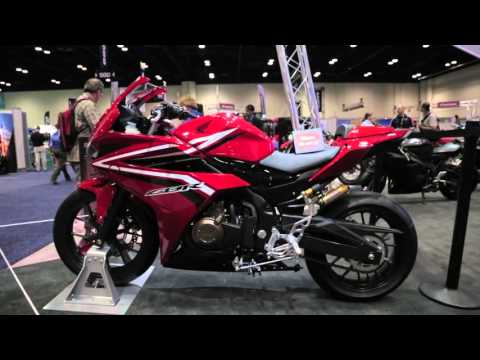 2016 Honda CBR500R at the AIMExpo 2015